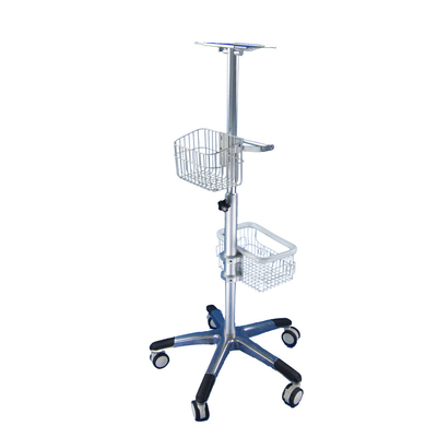 No Hospital Stand Monitoring Swivel Stand Inpatient Trolley